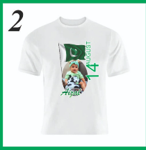 CUSTOMIZED AZAADI SHIRTS