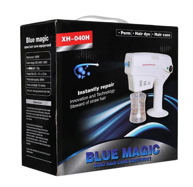 BLUE MAGIC NANO HAIR STEAM GUN