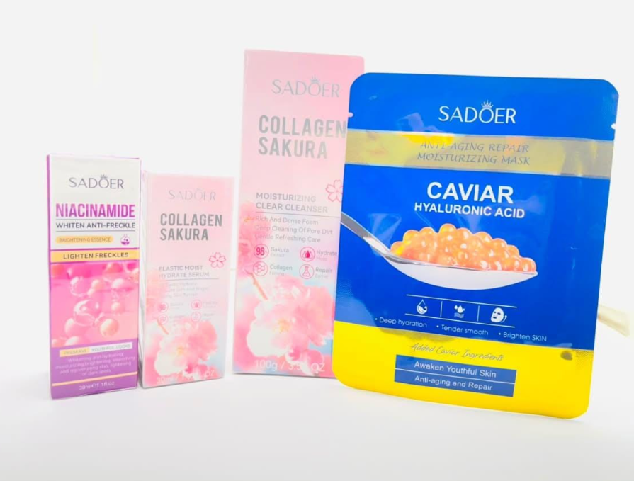 4 IN 1 FACE GLOWING KIT | SADEOR