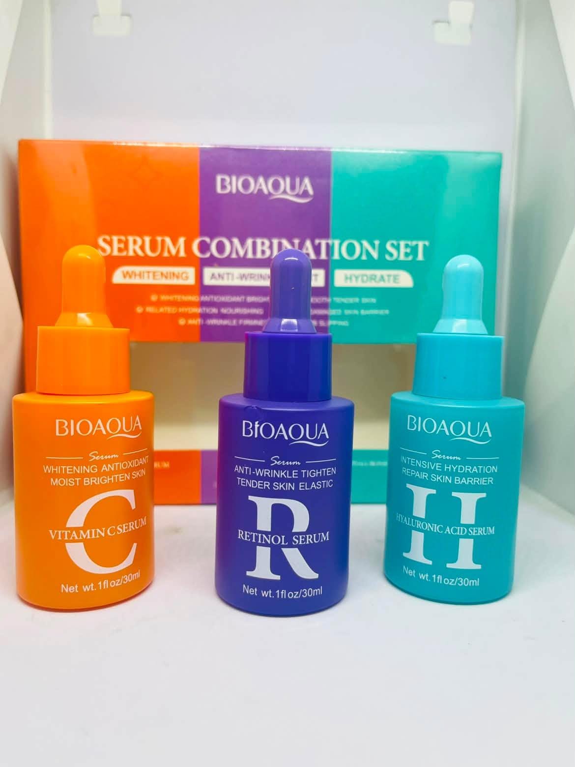 3 IN 1 FACE SERUM SET | BIO AQUA
