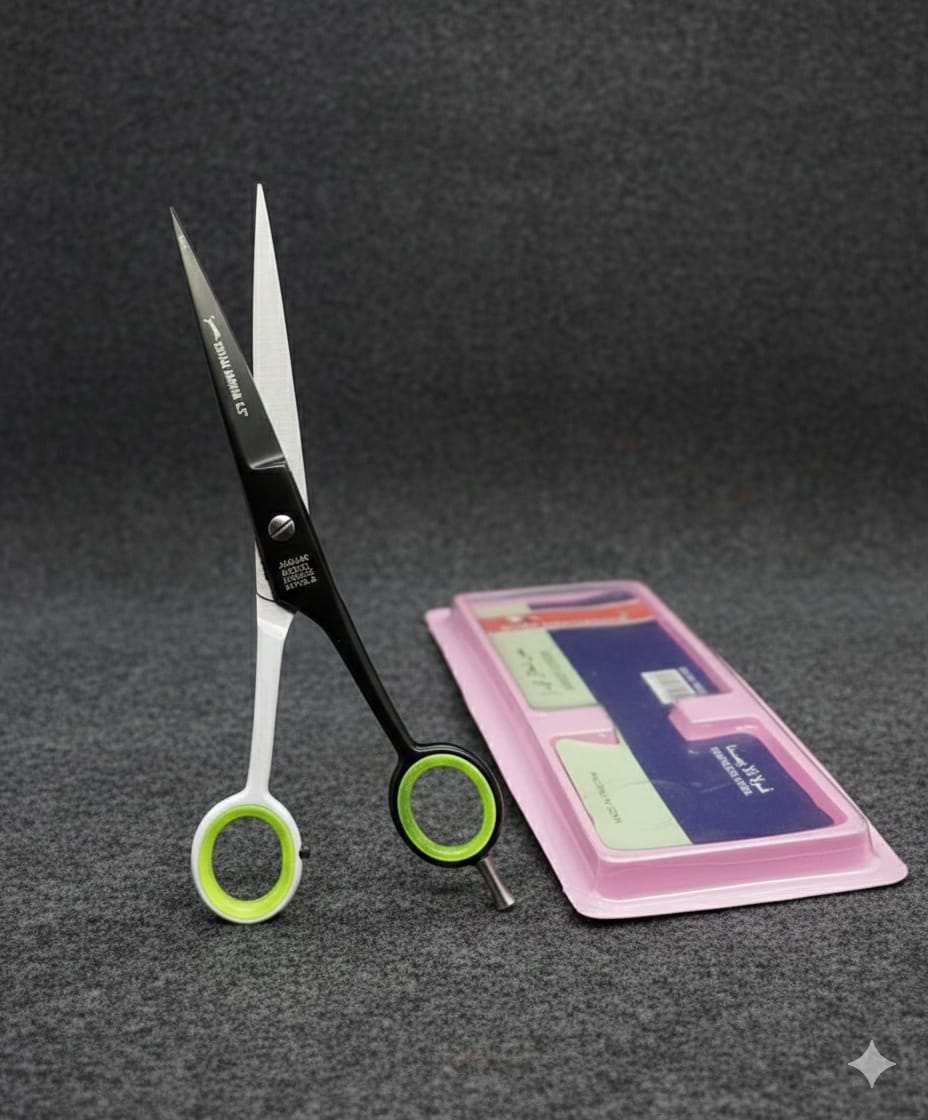 Two-Tone Barber Cutting Scissors