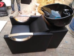 Black VIP Pedicure & Shampoo Station