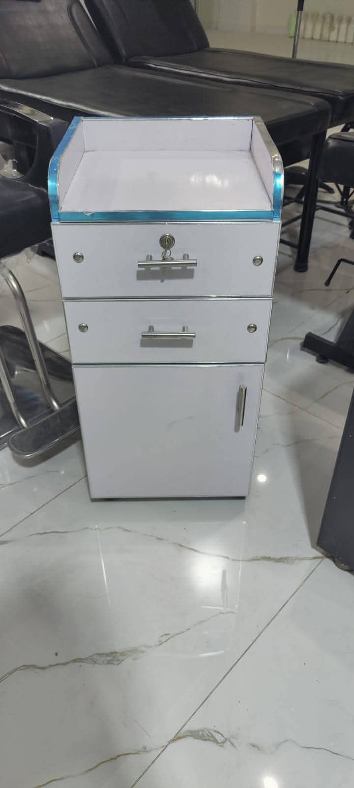 Salon Storage Trolley with Drawers