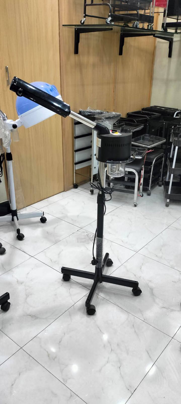 Facial Steamer with Rolling Stand
